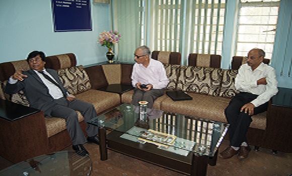 Visit of Prof. M. B. Chabra